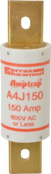 Ferraz Shawmut - 300 VDC, 600 VAC, 150 Amp, Fast-Acting General Purpose Fuse - Clip Mount, 5-3/4" OAL, 100 at DC, 200 at AC kA Rating, 1-5/8" Diam - All Tool & Supply