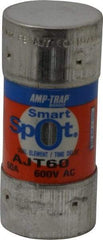 Ferraz Shawmut - 500 VDC, 600 VAC, 60 Amp, Time Delay General Purpose Fuse - Clip Mount, 2-3/8" OAL, 100 at DC, 200 at AC, 300 (Self-Certified) kA Rating, 1-1/16" Diam - All Tool & Supply