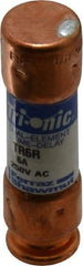 Ferraz Shawmut - 160 VDC, 250 VAC, 6 Amp, Time Delay General Purpose Fuse - Clip Mount, 50.8mm OAL, 20 at DC, 200 at AC kA Rating, 9/16" Diam - All Tool & Supply