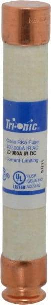 Ferraz Shawmut - 600 VAC/VDC, 2 Amp, Time Delay General Purpose Fuse - Clip Mount, 127mm OAL, 20 at DC, 200 at AC kA Rating, 13/16" Diam - All Tool & Supply