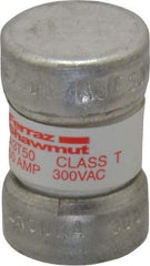 Ferraz Shawmut - 160 VDC, 300 VAC, 50 Amp, Fast-Acting General Purpose Fuse - Clip Mount, 7/8" OAL, 200 at AC, 50 at DC kA Rating, 9/16" Diam - All Tool & Supply