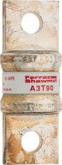 Ferraz Shawmut - 160 VDC, 300 VAC, 90 Amp, Fast-Acting General Purpose Fuse - Bolt-on Mount, 2-5/32" OAL, 200 at AC, 50 at DC kA Rating, 13/16" Diam - All Tool & Supply