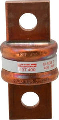 Ferraz Shawmut - 160 VDC, 300 VAC, 400 Amp, Fast-Acting General Purpose Fuse - Bolt-on Mount, 2-3/4" OAL, 200 at AC, 50 at DC kA Rating, 1-21/64" Diam - All Tool & Supply