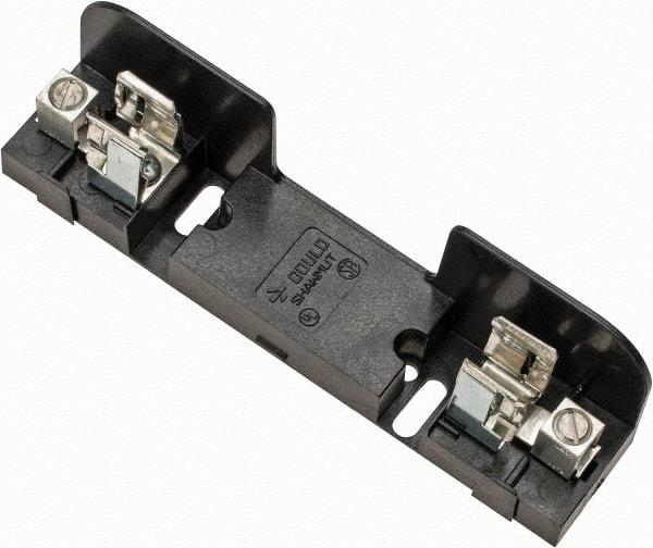 Ferraz Shawmut - 1, 2, 3 Pole, 14 to 2 AWG, 250/600 VAC/VDC, 30 Amp, Screw Mount Fuse Block - 5/16 Inch Diameter x 7 Inch Long x 1.46 Inch Wide x 2 Inch High Block - All Tool & Supply