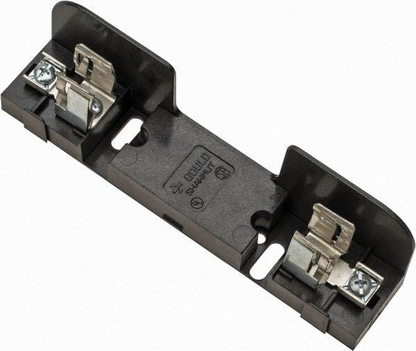 Ferraz Shawmut - 1, 2, 3 Pole, 10 to 14 AWG, 250/600 VAC/VDC, 30 Amp, Screw Mount Fuse Block - 5/16 Inch Diameter x 7 Inch Long x 1.46 Inch Wide x 2 Inch High Block - All Tool & Supply