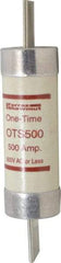 Ferraz Shawmut - 300 VDC, 600 VAC, 500 Amp, Fast-Acting General Purpose Fuse - Clip Mount, 13-3/8" OAL, 20 at DC, 50 at AC kA Rating, 3-1/8" Diam - All Tool & Supply