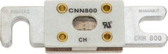 Ferraz Shawmut - 800 Amp Visible Link Flat Forklift & Truck Fuse - 125VAC, 48VDC, 3.18" Long x 0.75" Wide, Littelfuse CNN800, Bussman ANN800, Ferraz Shawmut CNN800 - All Tool & Supply