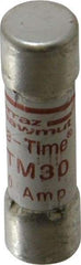 Ferraz Shawmut - 250 VAC, 30 Amp, Fast-Acting General Purpose Fuse - Clip Mount, 1-1/2" OAL, 10 at AC kA Rating, 13/32" Diam - All Tool & Supply