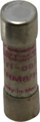 Ferraz Shawmut - 250 VAC, 0.8 Amp, Time Delay General Purpose Fuse - Clip Mount, 1-1/2" OAL, 10 at AC kA Rating, 13/32" Diam - All Tool & Supply