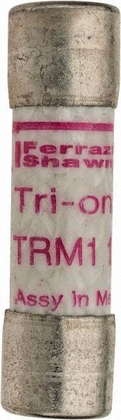 Ferraz Shawmut - 250 VAC, 1.25 Amp, Time Delay General Purpose Fuse - Clip Mount, 1-1/2" OAL, 10 at AC kA Rating, 13/32" Diam - All Tool & Supply