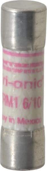 Ferraz Shawmut - 250 VAC, 1.6 Amp, Time Delay General Purpose Fuse - Clip Mount, 1-1/2" OAL, 10 at AC kA Rating, 13/32" Diam - All Tool & Supply