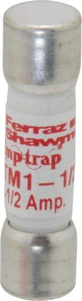 Ferraz Shawmut - 600 VAC/VDC, 1.5 Amp, Fast-Acting General Purpose Fuse - Clip Mount, 1-1/2" OAL, 100 at AC/DC kA Rating, 13/32" Diam - All Tool & Supply