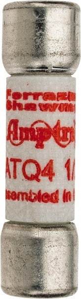 Ferraz Shawmut - 500 VAC, 4.5 Amp, Time Delay General Purpose Fuse - Clip Mount, 1-1/2" OAL, 10 at AC kA Rating, 13/32" Diam - All Tool & Supply