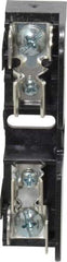 Ferraz Shawmut - Adder Pole, 10 to 14 AWG, 600 VAC/VDC, 30 Amp, DIN Rail Mount, Screw Mount Fuse Block - 13/32 Inch Diameter x 1-1/2 Inch Fuse Length, 3.04 Inch Long x 3/4 Inch Wide x 1.31 Inch High Block - All Tool & Supply