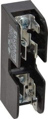 Ferraz Shawmut - 1 Pole, 10 to 14 AWG, 600 VAC/VDC, 30 Amp, DIN Rail Mount, Screw Mount Fuse Block - 13/32 Inch Diameter x 1-1/2 Inch Fuse Length, 3.04 Inch Long x 0.85 Inch Wide x 1.31 Inch High Block - All Tool & Supply