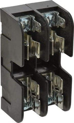 Ferraz Shawmut - 2 Pole, 10 to 14 AWG, 600 VAC/VDC, 30 Amp, DIN Rail Mount, Screw Mount Fuse Block - 13/32 Inch Diameter x 1-1/2 Inch Fuse Length, 3.04 Inch Long x 1.6 Inch Wide x 1.31 Inch High Block - All Tool & Supply