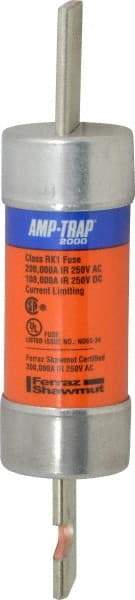 Ferraz Shawmut - 250 VAC/VDC, 150 Amp, Time Delay General Purpose Fuse - Clip Mount, 7-1/8" OAL, 100 at DC, 200 at AC kA Rating, 1-9/16" Diam - All Tool & Supply