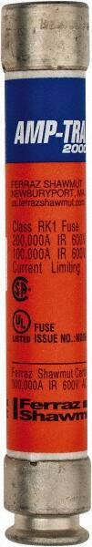 Ferraz Shawmut - 600 VAC/VDC, 4 Amp, Time Delay General Purpose Fuse - Clip Mount, 127mm OAL, 100 at DC, 200 at AC kA Rating, 13/16" Diam - All Tool & Supply