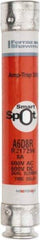 Ferraz Shawmut - 600 VAC/VDC, 8 Amp, Time Delay General Purpose Fuse - Clip Mount, 127mm OAL, 100 at DC, 200 at AC kA Rating, 13/16" Diam - All Tool & Supply