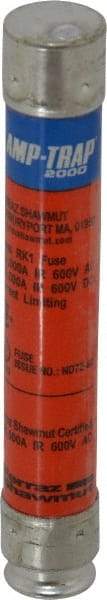 Ferraz Shawmut - 600 VAC/VDC, 10 Amp, Time Delay General Purpose Fuse - Clip Mount, 127mm OAL, 100 at DC, 200 at AC kA Rating, 13/16" Diam - All Tool & Supply