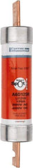 Ferraz Shawmut - 600 VAC/VDC, 125 Amp, Time Delay General Purpose Fuse - Clip Mount, 9-5/8" OAL, 100 at DC, 200 at AC kA Rating, 1-13/16" Diam - All Tool & Supply