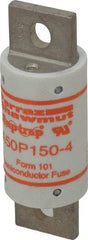 Ferraz Shawmut - 450 VDC, 500 VAC, 150 Amp, Fast-Acting Semiconductor/High Speed Fuse - Bolt-on Mount, 3-5/8" OAL, 100 at AC, 79 at DC kA Rating, 31mm Diam - All Tool & Supply