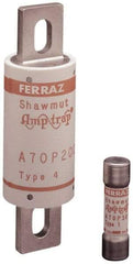 Ferraz Shawmut - 650 VDC, 700 VAC, 800 Amp, Fast-Acting Semiconductor/High Speed Fuse - Bolt-on Mount, 7-3/32" OAL, 100 at AC/DC kA Rating, 2-1/2" Diam - All Tool & Supply