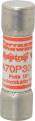 Ferraz Shawmut - 650 VDC, 700 VAC, 30 Amp, Fast-Acting Semiconductor/High Speed Fuse - Clip Mount, 50.8mm OAL, 100 at AC/DC kA Rating, 9/16" Diam - All Tool & Supply