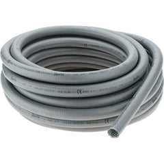 Made in USA - 3/4" Trade Size, 50' Long, Flexible Liquidtight Conduit - Steel - All Tool & Supply