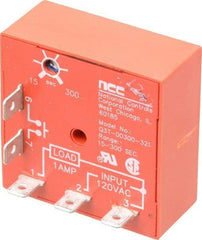 NCC - 5 Pin, Time Delay Relay - 1 at Resistive or Inductive Load Contact Amp, 120 VAC, On Board Trimpot - All Tool & Supply