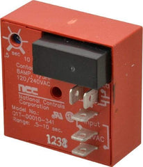 NCC - 5 Pin, SPDT Time Delay Relay - 8 at 250 VAC Resistive Load Contact Amp, 120 VAC, On Board Trimpot - All Tool & Supply