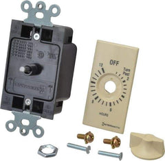 Intermatic - 12 hr Indoor Analog Spring-wound Mechanical Timer - 125 VAC, 50/60 Hz, - All Tool & Supply