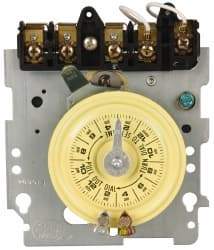 Intermatic - 24 hr Mechanism Only Analog Electromechanical Timer Switch - 12 On/Off per Day, 120 VAC, 60 Hz, - All Tool & Supply