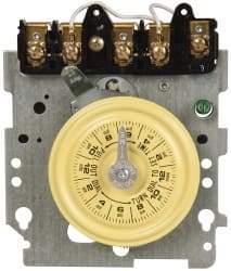 Intermatic - 24 hr Mechanism Only Analog Electromechanical Timer Switch - 12 On/Off per Day, 208 to 277 VAC, 60 Hz, - All Tool & Supply