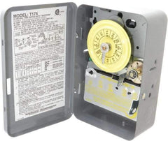 Intermatic - 24 hr Indoor Analog Electromechanical Timer Switch - 12 On/Off per Day, 208 to 277 VAC, 60 Hz, - All Tool & Supply