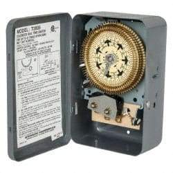 Intermatic - 7 Day Indoor Analog Electromechanical Timer Switch - 6 On/Off per Day, 120 VAC, 60 Hz, - All Tool & Supply