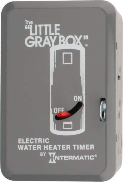 Intermatic - 24 hr Indoor Analog Mechanical Timer Switch - 12 On/Off per Day, 208 to 277 VAC, 60 Hz, - All Tool & Supply