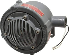 Federal Signal Corp - 6-1/2" Diam, 120 Volt Electronic Horn - 0.2 Amps, 110 Decibles at 10', Vibrating, Explosion Proof - All Tool & Supply