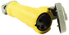 Hubbell Wiring Device-Kellems - Pin & Sleeve Plugs & Connectors; Connector Type: Connector ; Pin Configuration: 5 ; Number of Poles: 4 ; Amperage: 60 ; Voltage: 120/208 VAC ; Maximum Cord Grip Diameter (mm): 36.80 - Exact Industrial Supply