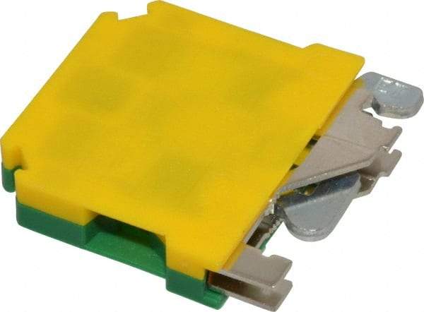 ACI - 14 to 131°F, Grounding Terminal Block - 20 to 8 AWG Compatibility, 45-1/2mm High x 47mm Deep - All Tool & Supply