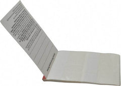 3M - 120 Label, 3/4 Inch Long x 1-3/4 Inch Wide, Write On Book - White Background, Self Laminated - All Tool & Supply