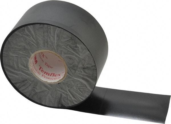 3M - 2" x 100', Black Vinyl Electrical Tape - Series 1100, 10 mil Thick, 25 Lb./Inch Tensile Strength - All Tool & Supply