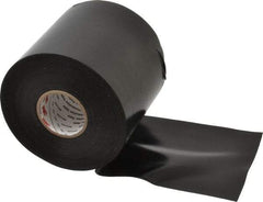 3M - 4" x 100', Black Vinyl Electrical Tape - Series 50, 10 mil Thick, 20 Lb./Inch Tensile Strength - All Tool & Supply