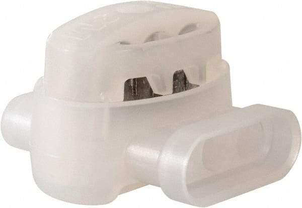 3M - 22 to 14 AWG, White, IDC, Pigtail Quick Splice Connector - 2 to 3 Wires - All Tool & Supply