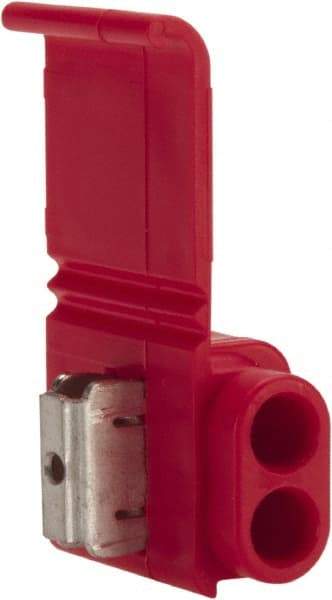 3M - 22 to 16 AWG, Red, IDC, Pigtail Quick Splice Connector - 2 to 3 Wires - All Tool & Supply