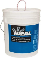 Ideal - 2,200 Ft. Long, Polyline Pulling Line - 500 Lb. Breaking Strength - All Tool & Supply