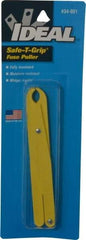 Ideal - 5 Inch Long, Glass Filled Polypropylene, Insulated Fuse Puller - For Use with 250 Volt 9/32 Inch to 1/2 Inch Diameter Fuses, Cartridge Fuses - All Tool & Supply