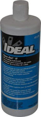 Ideal - 1 Quart Squeeze Bottle, Blue Wire Pulling Lubricant Gel - 28 to 180°F, RoHS Compliant, UL Listed - All Tool & Supply