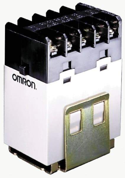 Omron - Standard Electromechanical Screw General Purpose Relay - 25 Amp at 220 VAC, 3PST-NO\xB6SPST-NC, 24 VDC, 34.5mm Wide x 64mm High x 51.5mm Deep - All Tool & Supply