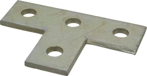 Thomas & Betts - Zinc Dichromate Steel Flat Plate Strut Fitting - Used with Joining Metal Framing Channel & Strut - All Tool & Supply